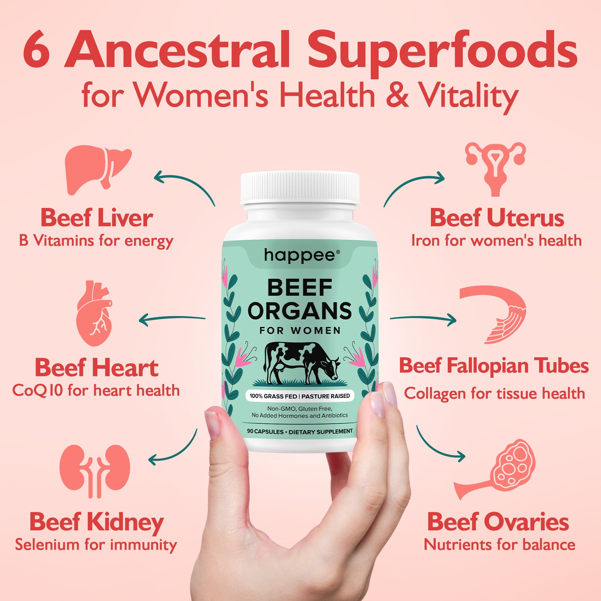Beef Organ Supplement for Women