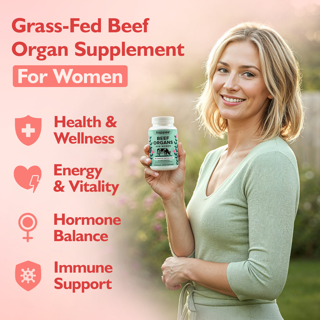 female optimized beef organs for women