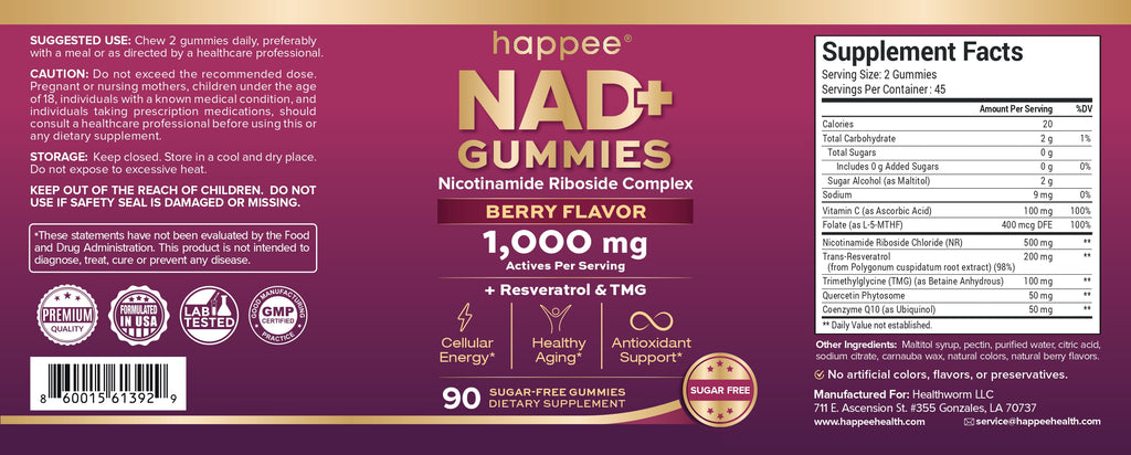 NAD+ Gummies Supplement