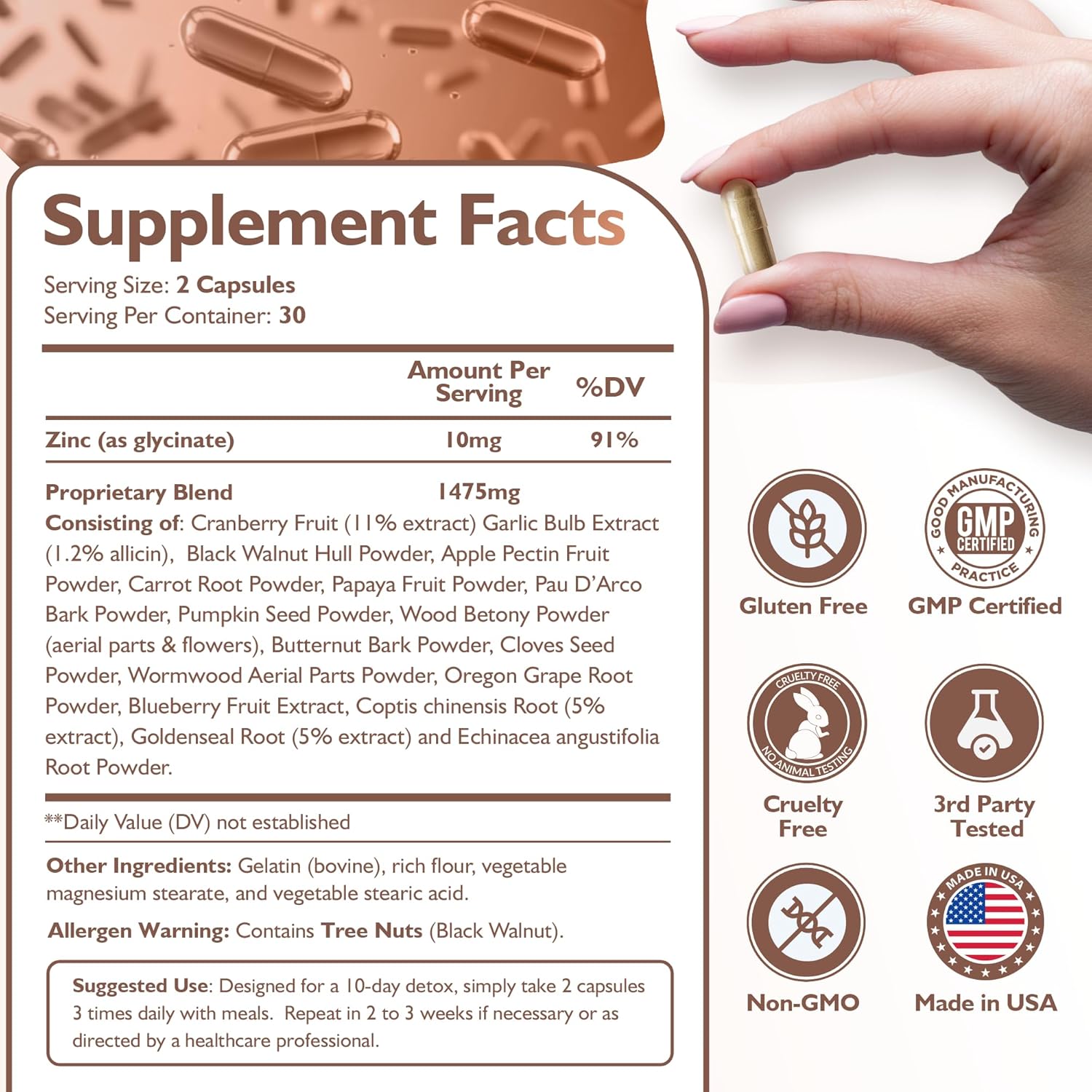 parasite cleanse capsules